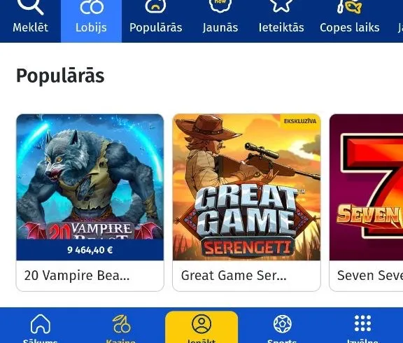 Klondaika — Kādās spēlēs griežas Klondaika bonuss